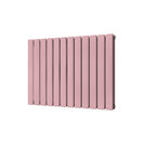 Typhoon - Light Pink Horizontal Radiator H600mm x W816mm Double Panel
