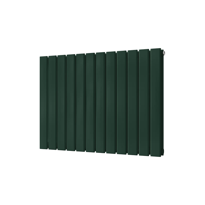 Typhoon - Moss Green Horizontal Radiator H600mm x W816mm Double Panel