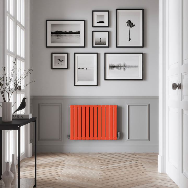 Typhoon - Signature Latent Bright Red Horizontal Radiator H600mm x W816mm Double Panel