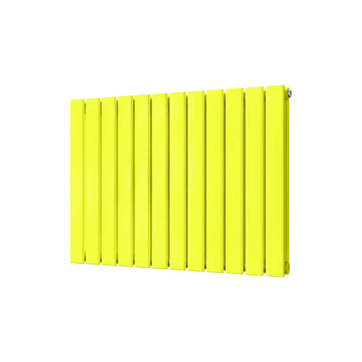 Typhoon - Signature Latent Yellow Chartreuse Horizontal Radiator H600mm x W816mm Double Panel