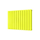 Typhoon - Signature Latent Yellow Chartreuse Horizontal Radiator H600mm x W816mm Double Panel