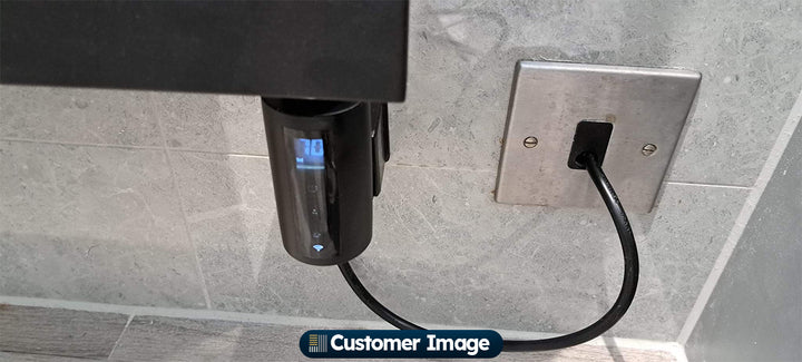 INOW+ - Black Heating Element 300w Thermostatic WIFI