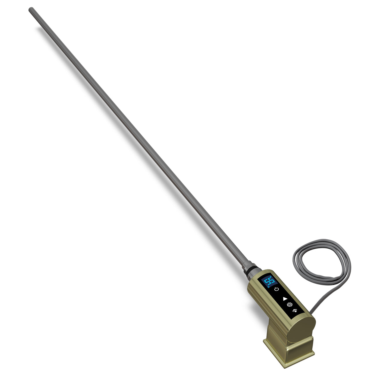 INOW+ - Brushed Brass Heating Element 900w Thermostatic WIFI