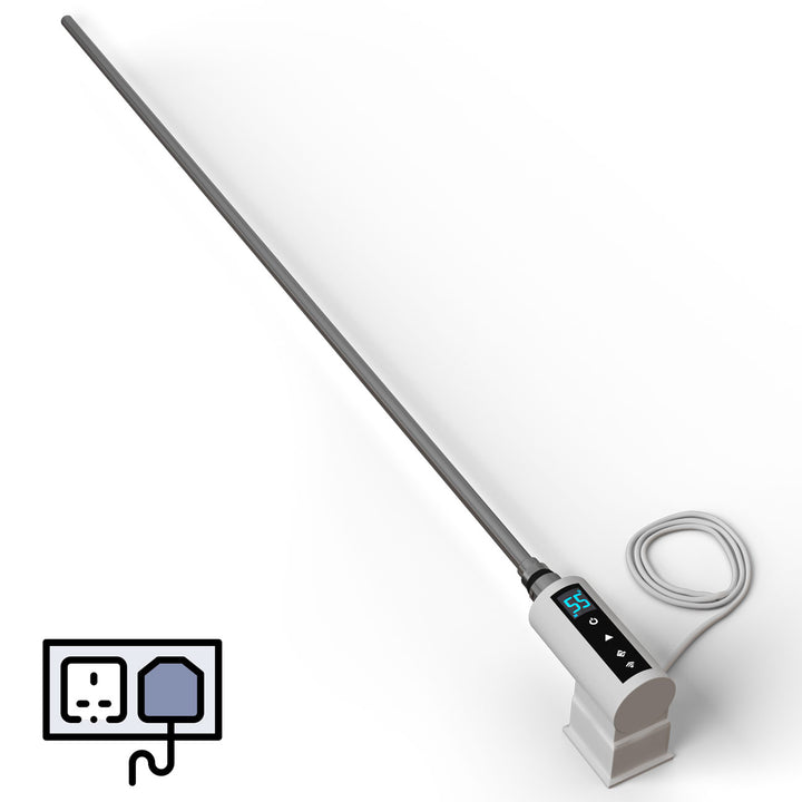 INOW+ - White Heating Element 900w Thermostatic WIFI With Plug