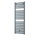 Capri - Anthracite Towel Radiator - H1420mm x W500mm - Straight