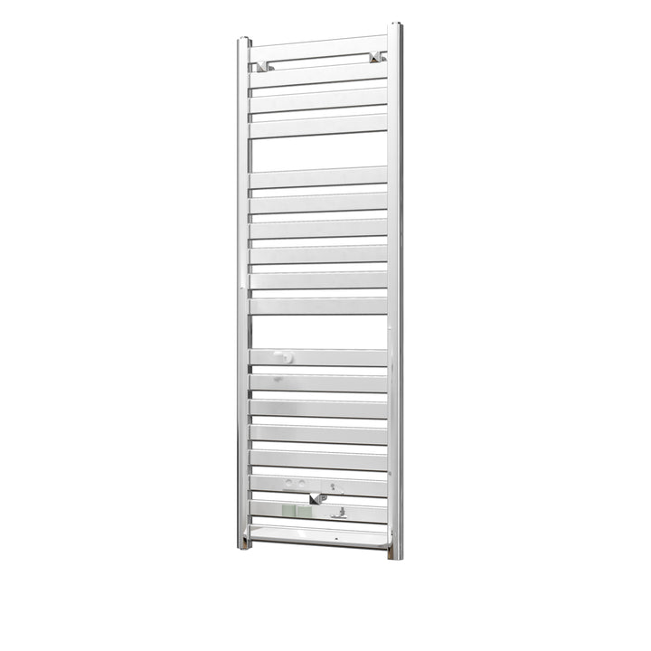 Capri - Chrome Towel Radiator - H1420mm x W500mm - Straight
