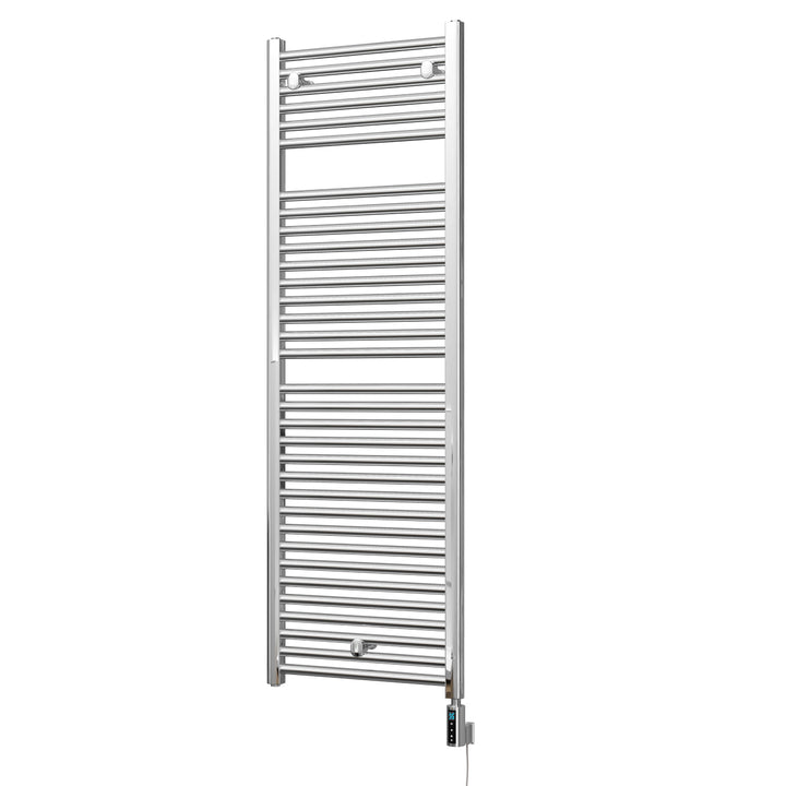 Roma - Chrome Electric Towel Rail H1512mm x W500mm Straight 600w Thermostatic WIFI
