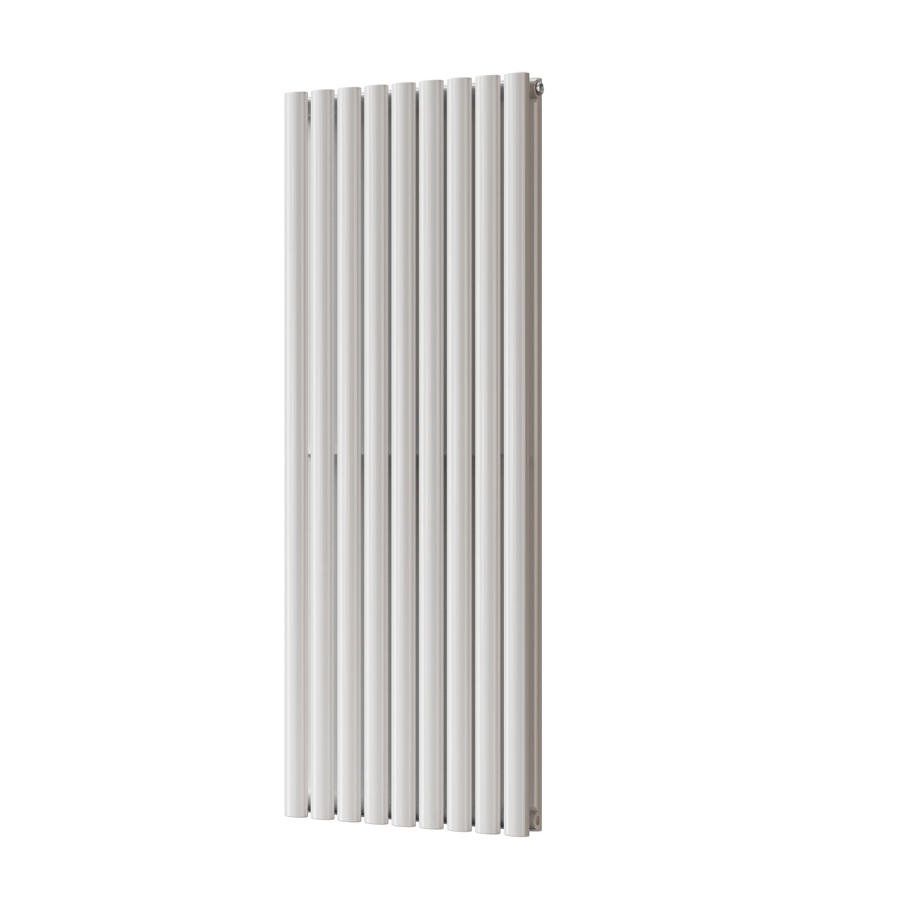 Omeara - White Designer Radiator H1400mm x W522mm Double Panel - Feet Included