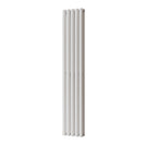 Omeara - White Designer Radiator H1600mm x W290mm Double Panel - Feet Included