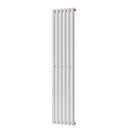 Omeara - White Designer Radiator H1600mm x W348mm Single Panel - Feet Included