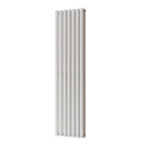 Omeara - White Vertical Radiator H1600mm x W406mm Double Panel