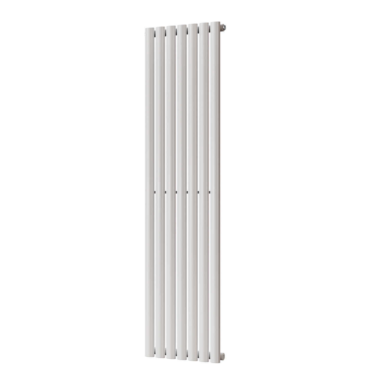 Omeara - White Designer Radiator H1600mm x W406mm Single Panel - Feet Included
