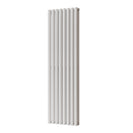 Omeara - White Vertical Radiator H1600mm x W464mm Double Panel