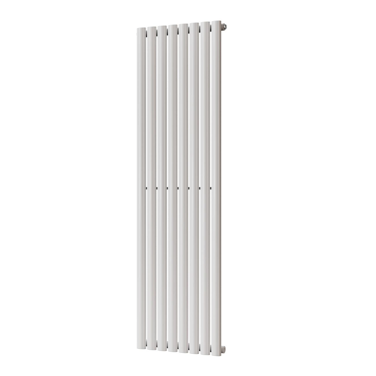 Omeara - White Designer Radiator H1600mm x W464mm Single Panel - Feet Included