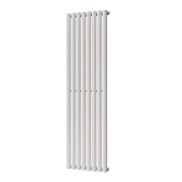 Omeara - White Designer Radiator H1600mm x W464mm Single Panel - Feet Included