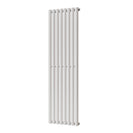 Omeara - White Designer Radiator H1600mm x W464mm Single Panel - Feet Included