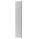 Omeara - White Designer Radiator H1800mm x W348mm Double Panel - Feet Included