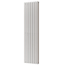 Omeara - White Designer Radiator H1800mm x W464mm Double Panel - Feet Included