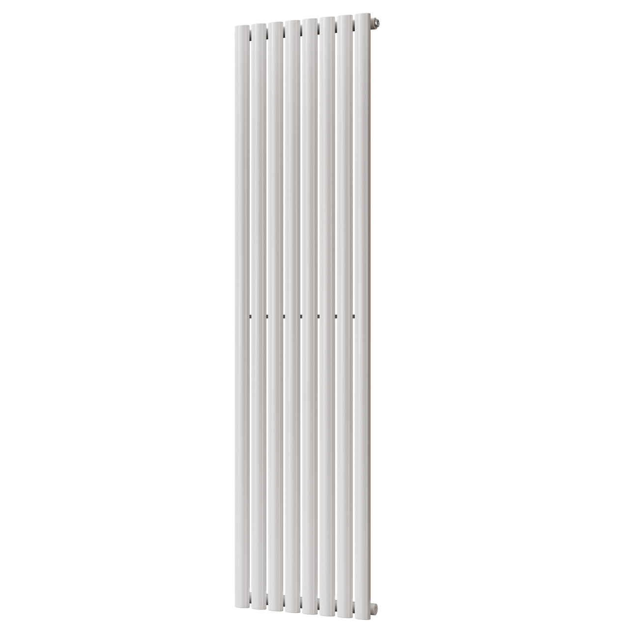Omeara - White Designer Radiator H1800mm x W464mm Single Panel - Feet Included