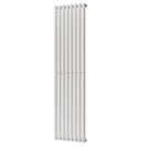 Omeara - White Designer Radiator H1800mm x W464mm Single Panel - Feet Included