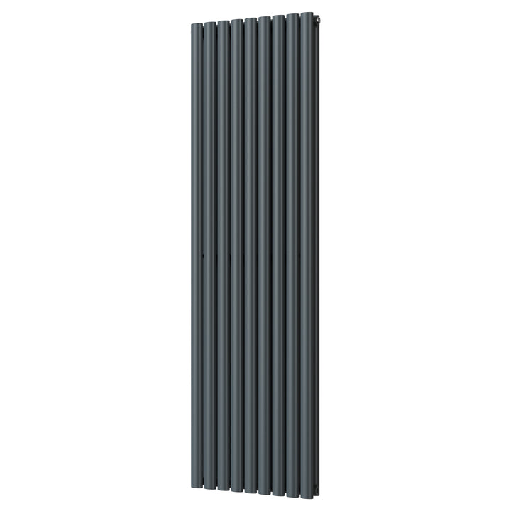 Omeara - Anthracite Vertical Radiator H1800mm x W522mm Double Panel