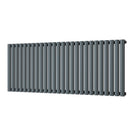 Omeara - Anthracite Horizontal Radiator H600mm x W1508mm Single Panel