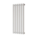 Omeara - White Designer Radiator H800mm x W348mm Single Panel - Feet Included