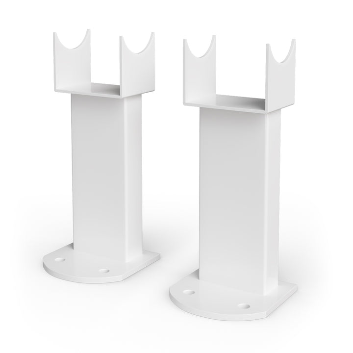 Typhoon - White Designer Radiator H800mm x W544mm Single Panel - Feet Included