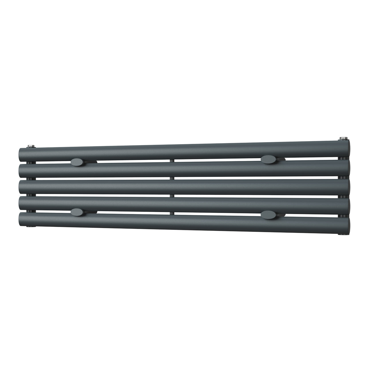 Omeara Axis - Anthracite Horizontal Radiator H290mm x W1200mm Single Panel