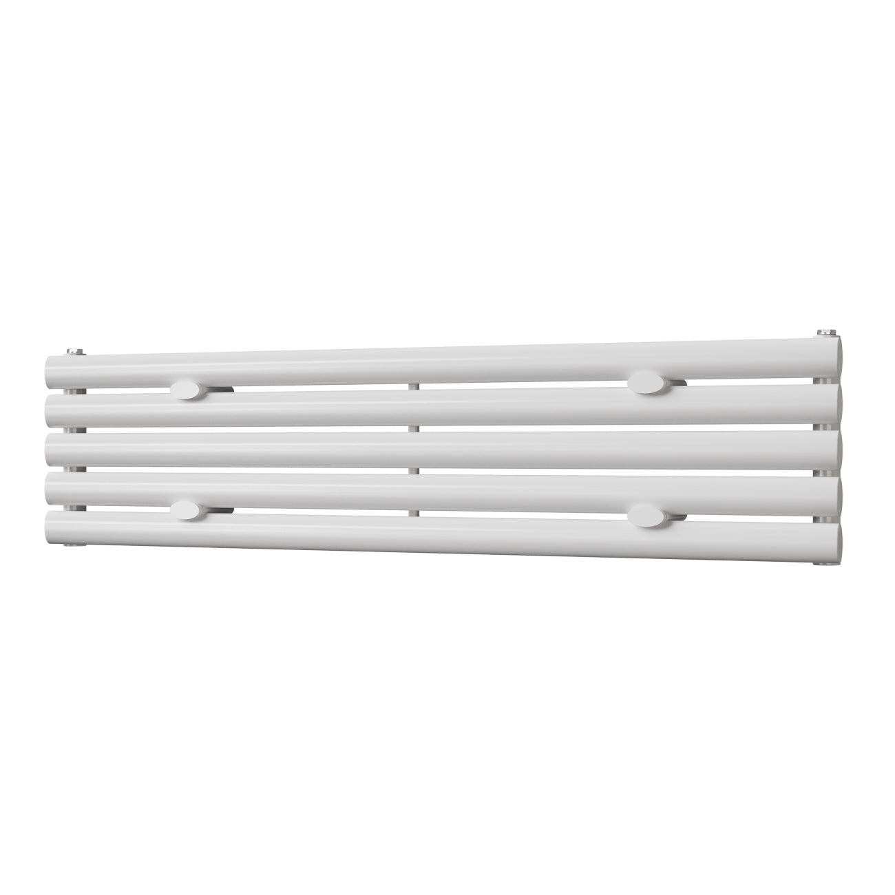 Omeara Axis - White Horizontal Radiator H290mm x W1200mm Single Panel