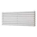 Omeara Axis - White Horizontal Radiator H464mm x W1200mm Double Panel