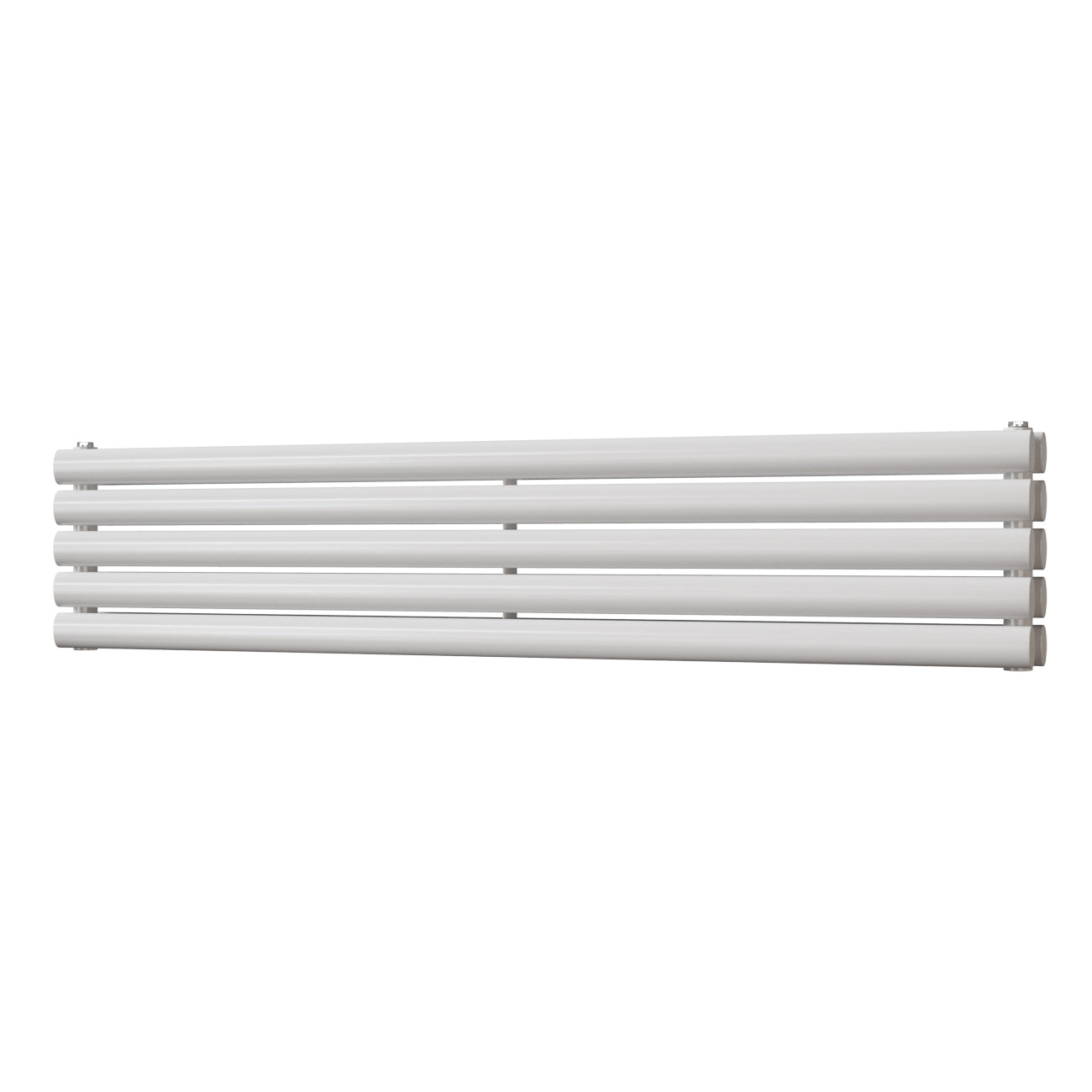 Omeara Axis - White Horizontal Radiator H290mm x W1400mm Double Panel