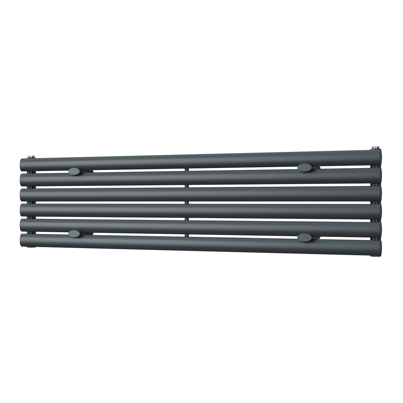 Omeara Axis - Anthracite Horizontal Radiator H348mm x W1400mm Single Panel