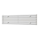 Omeara Axis - White Horizontal Radiator H348mm x W1400mm Single Panel