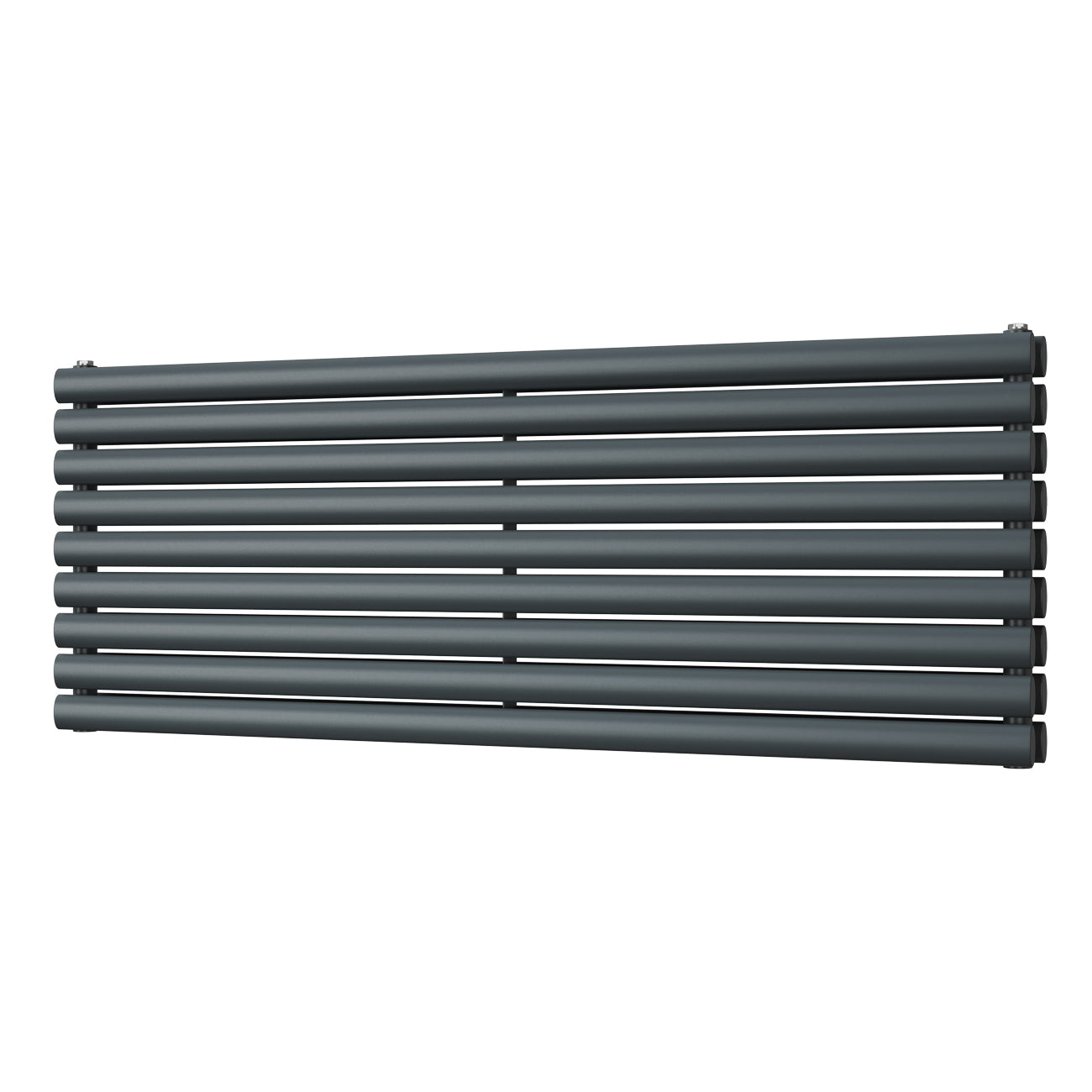 Omeara Axis - Anthracite Horizontal Radiator H522mm x W1400mm Double Panel