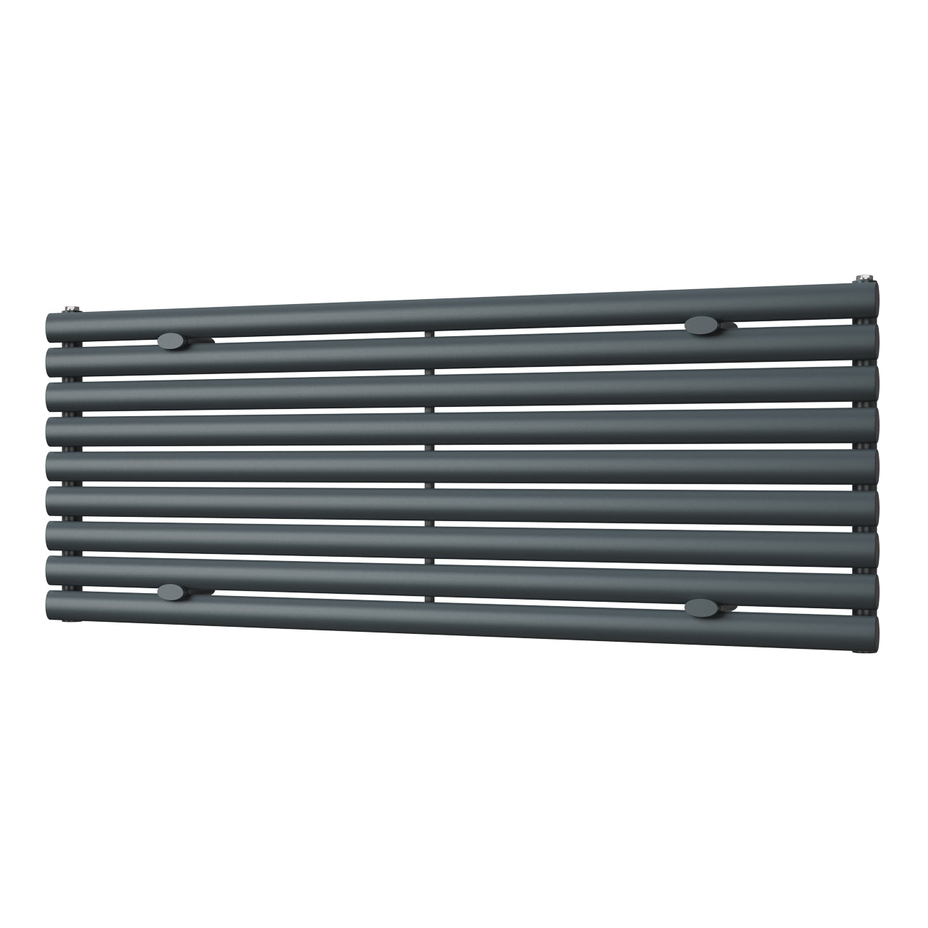 Omeara Axis - Anthracite Horizontal Radiator H522mm x W1400mm Single Panel