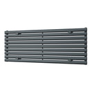 Omeara Axis - Anthracite Horizontal Radiator H522mm x W1400mm Single Panel