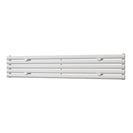 Omeara Axis - White Horizontal Radiator H290mm x W1600mm Single Panel
