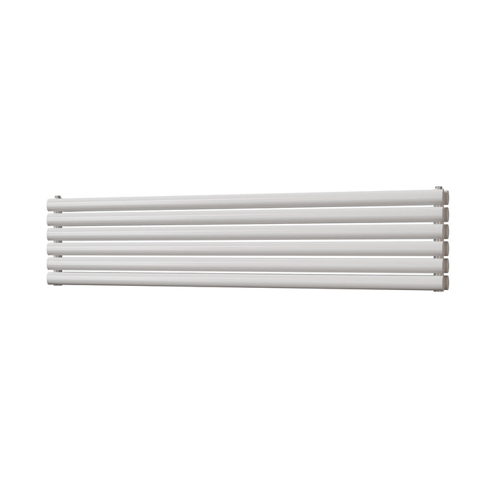 Omeara Axis - White Horizontal Radiator H348mm x W1600mm Double Panel