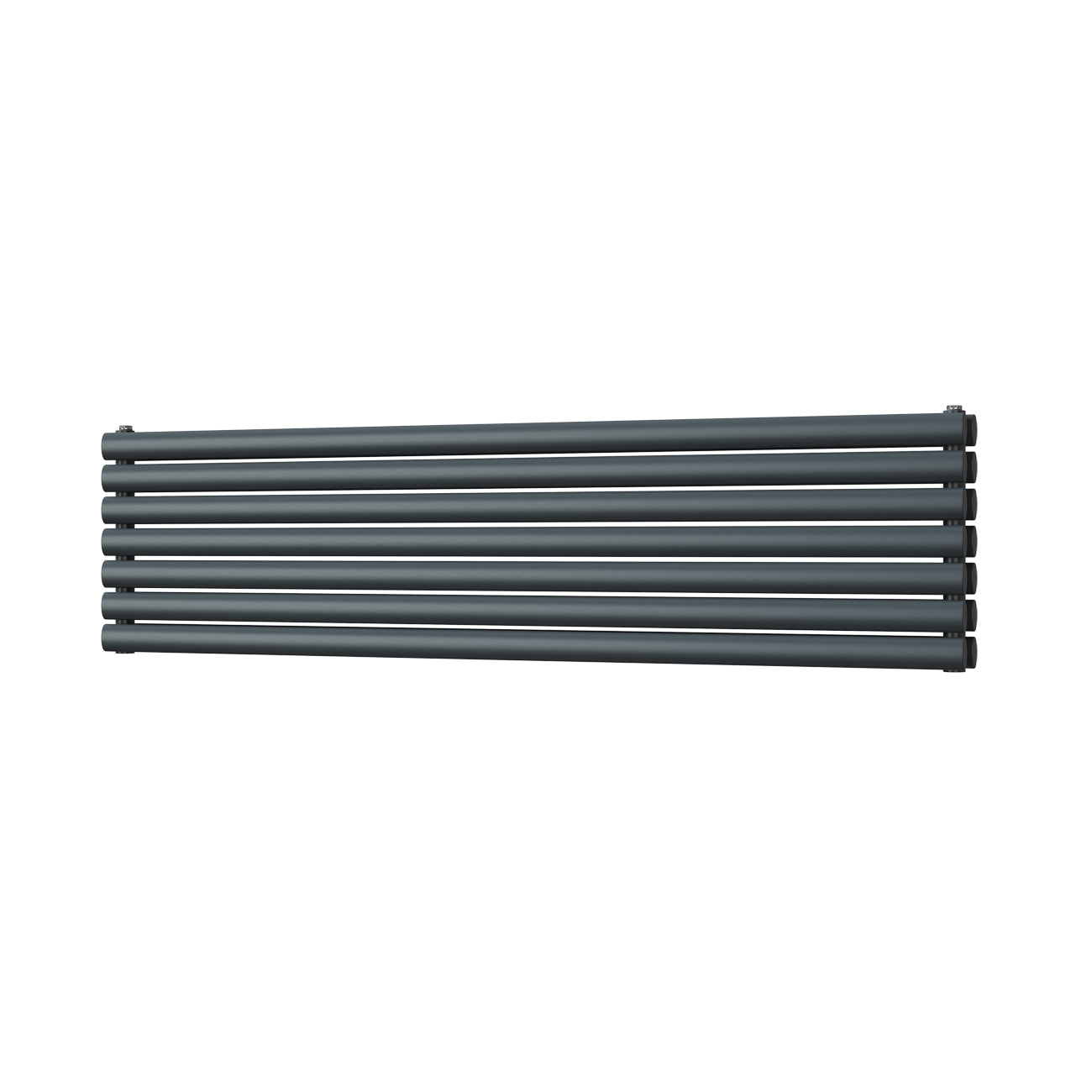 Omeara Axis - Anthracite Horizontal Radiator H406mm x W1600mm Double Panel