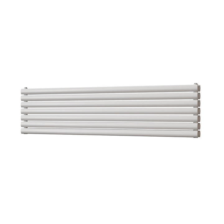 Omeara Axis - White Horizontal Radiator H406mm x W1600mm Double Panel