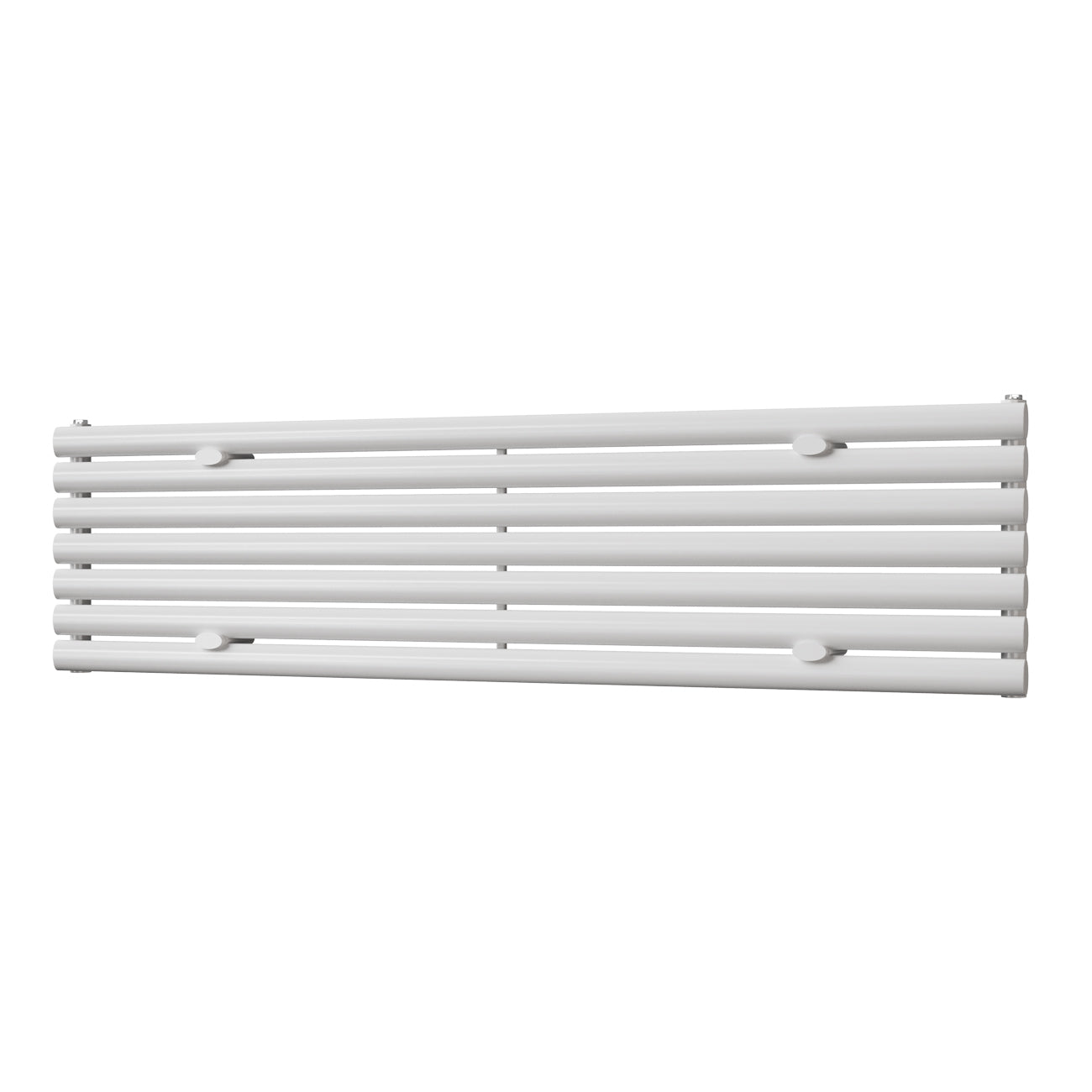 Omeara Axis - White Horizontal Radiator H406mm x W1600mm Single Panel