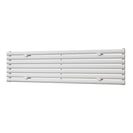Omeara Axis - White Horizontal Radiator H406mm x W1600mm Single Panel
