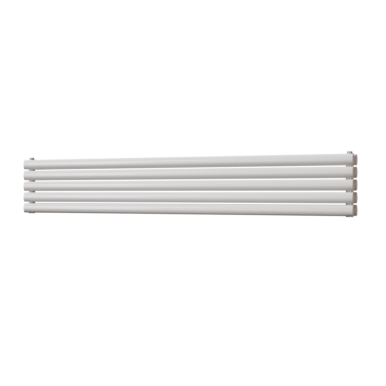 Omeara Axis - White Horizontal Radiator H290mm x W1800mm Double Panel