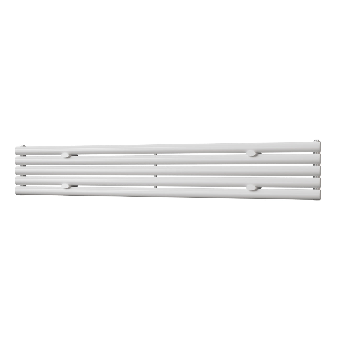 Omeara Axis - White Horizontal Radiator H290mm x W1800mm Single Panel