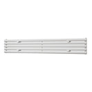 Omeara Axis - White Horizontal Radiator H290mm x W1800mm Single Panel