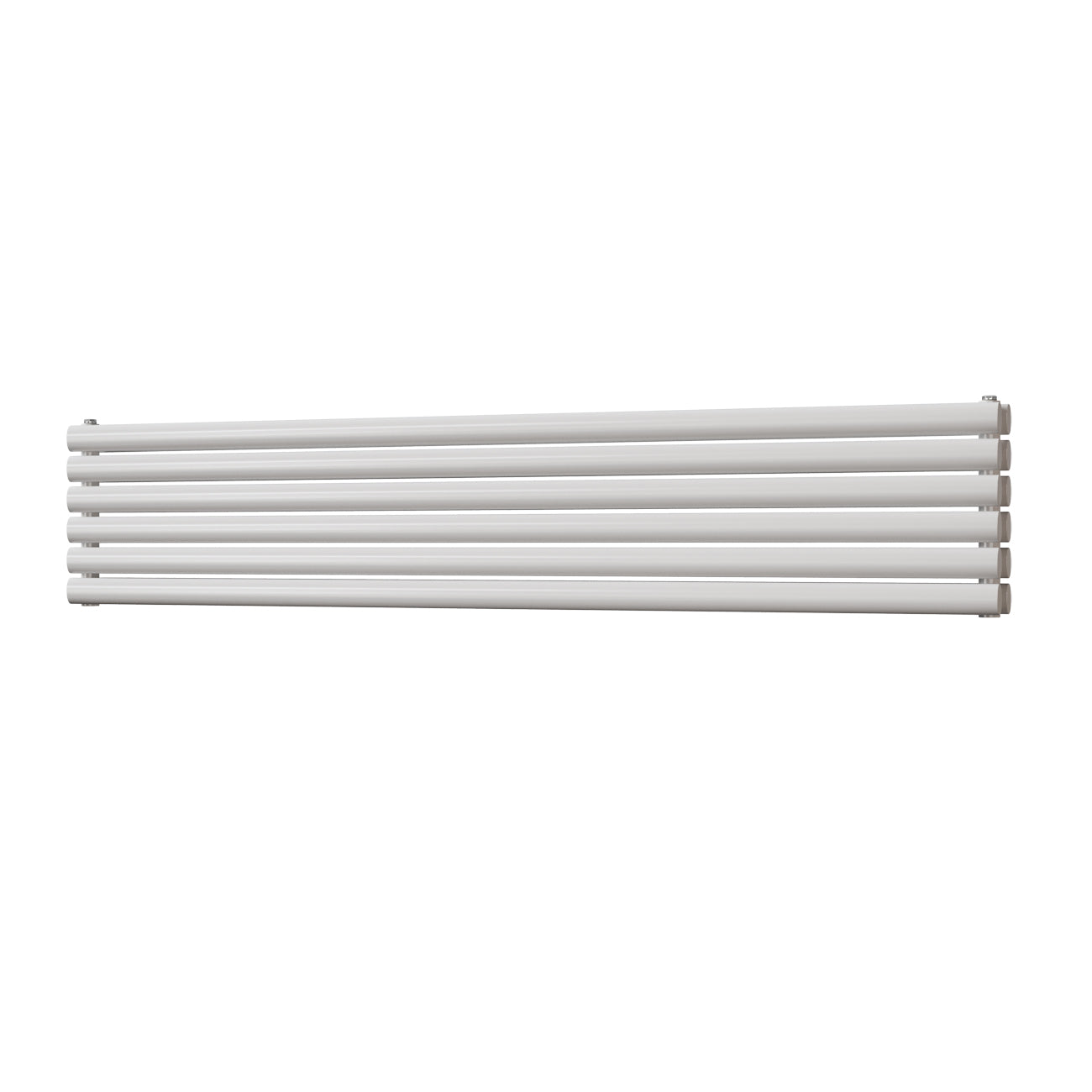 Omeara Axis - White Horizontal Radiator H348mm x W1800mm Double Panel