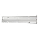Omeara Axis - White Horizontal Radiator H348mm x W1800mm Single Panel