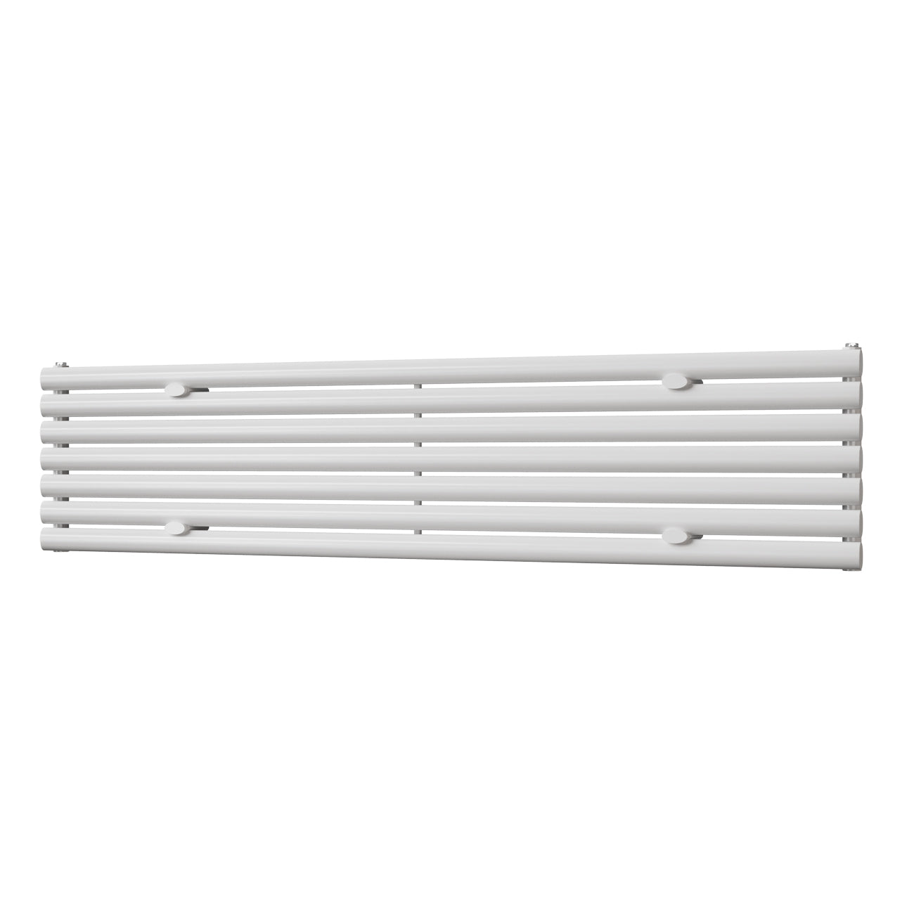 Omeara Axis - White Horizontal Radiator H406mm x W1800mm Single Panel