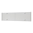 Omeara Axis - White Horizontal Radiator H464mm x W1800mm Single Panel